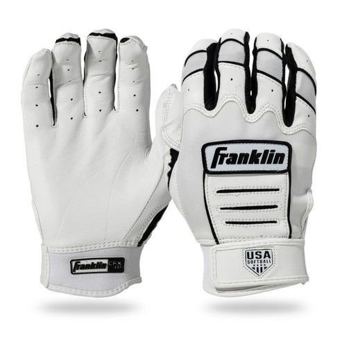 Franklin CFX FP Chrome Women Adult Batting Gloves