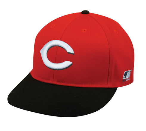 Cincinnati Reds Road ADULT Poly CottonTwill Cap