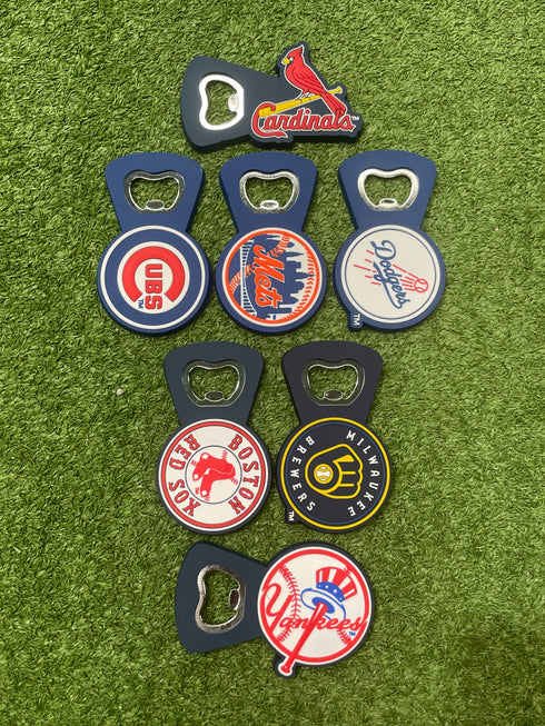MLB Magnetic Bottle Opener