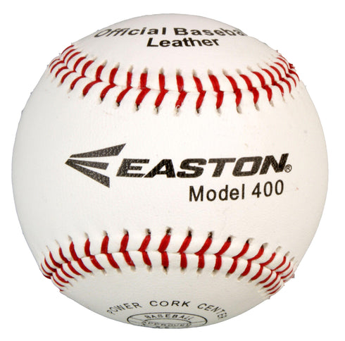 Easton "400" Leather 8.5IN Baseball || SINGLE