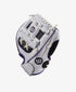 Wilson A200 Ez-Catch White/Black/Purple 10in Youth Glove