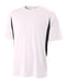 Ausport Short Sleeve Cooling Performance Color Blocked Crew