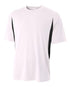 Ausport Short Sleeve Cooling Performance Color Blocked Crew