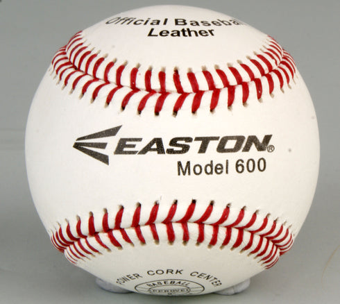 Easton "600" Leather Baseball - DOZEN