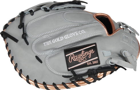 Rawlings Heart of the Hide Softball 33in Catcher Glove || PROCM33FP-24G