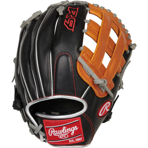 Rawlings R9 Contour 12in Outfield Glove || R9120U-6BT