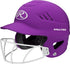 Rawlings Cool Flo Matte Highlighter Batting Helmet with Face Guard