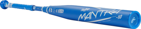 Rawlings Mantra 2.0 Double Barrel 2-Pc Composite -10 Softball Bat