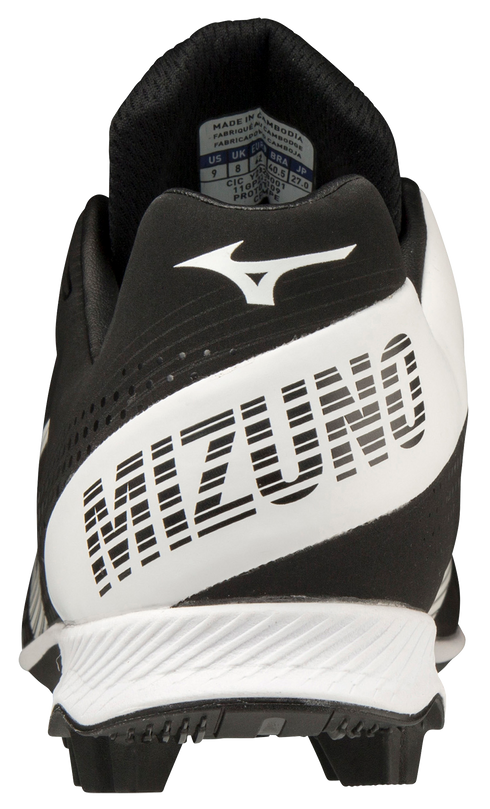 Mizuno LightRevo Moulded Cleats - Black/White