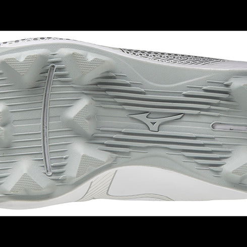 Mizuno LightRevo Junior TPU Moulded Cleats - White/White