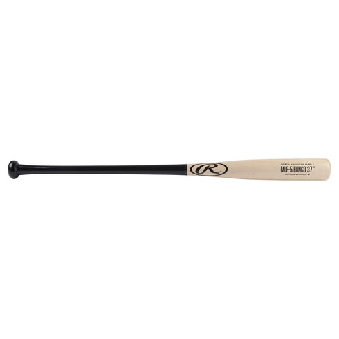 Rawlings MLF6 34in Maple Fungo Bat - Black/Natural