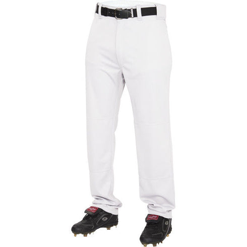 Rawlings Medium Relaxed Belt Loop White Adult Pants