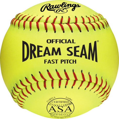 Rawlings Official ASA Dream Seam 11in Softball || DOZEN