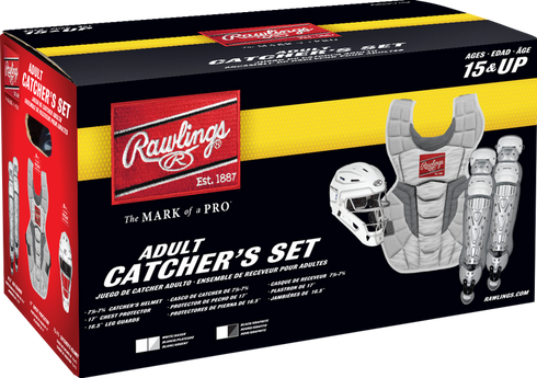Rawlings Velo 2.0 Catcher's Set - Black/Graphite