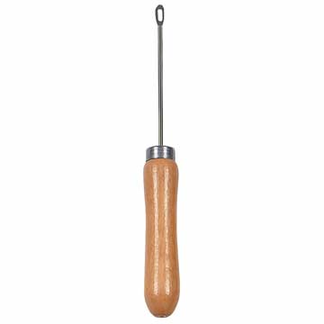 Steel Lacing Needle With Wooden Handle