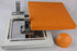 X-Plate Orange Base with Fixed Metal Stem (Hollywood Style)