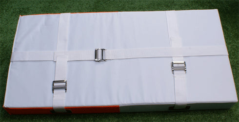 X-Plate FOAM White and Orange Safety Base 30in x 15in x 3in