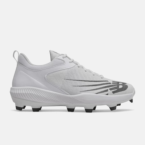 New Balance FuelCell 4040v6 2E Fit Moulded Cleats - White