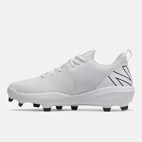 New Balance FuelCell 4040v6 2E Fit Moulded Cleats - White