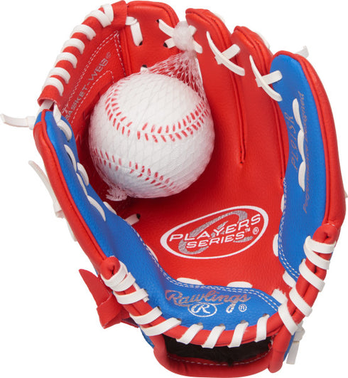 Rawlings 9in Red/Blue Youth Glove