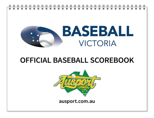 Baseball Victoria Official 9 Batter Score Book
