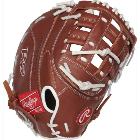 Rawlings R9 Softball 12.5in First Base Glove || R9SBFBM-17DB