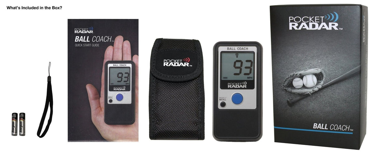 Pocket Radar Personal Speed Training Tool– Ausport SuperStore