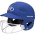 Rawlings Cool Flo Matte Highlighter Batting Helmet with Face Guard