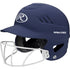 Rawlings Cool Flo Matte Highlighter Batting Helmet with Face Guard