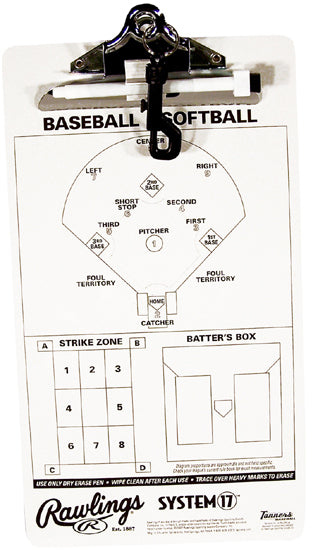 Rawlings Coaches Clip Board