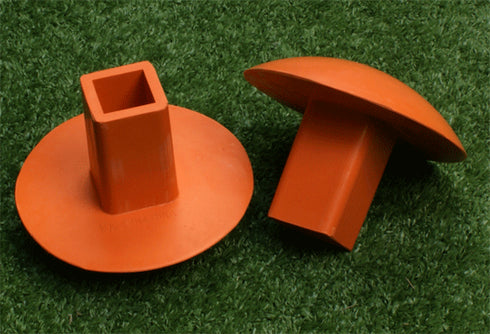X-Plate Rubber Plug Orange