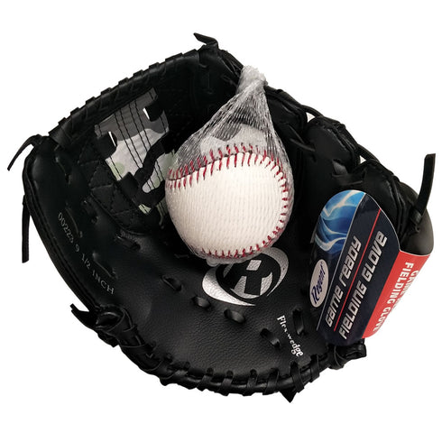 Regent T100 9.5in Black Camo Youth Glove w/ Foam ball