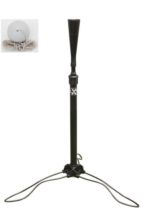 X-Plate XPFT7 Slimline Folding Batting Tee - With Tetherball