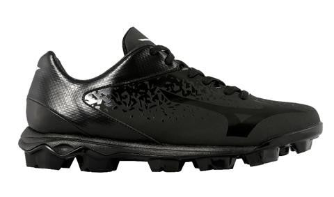 Mizuno Wave Select Nine Moulded Cleats - Black/Black