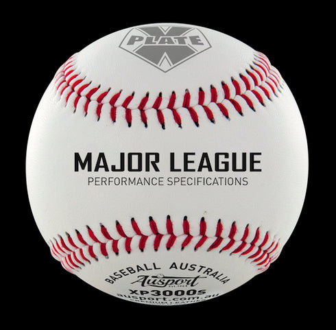 X-Plate 3000S Premium Leather Baseball || SINGLE